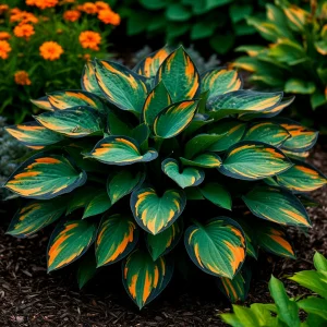 Хоста Бархатный Полог купить по цене от 560р. в интернет-магазине «Посадика» с доставкой почтой в в Курганинске и по всей России – [изображение №1].