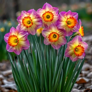 Нарцисс Файер Вотекс купить по цене от 2000р. в интернет-магазине «Посадика» с доставкой почтой в в Курганинске и по всей России – [изображение №1].