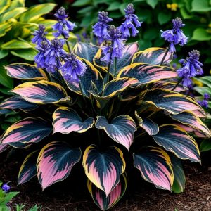 Хоста Пайн Эхо купить по цене от 699р. в интернет-магазине «Посадика» с доставкой почтой в в Курганинске и по всей России – [изображение №1].